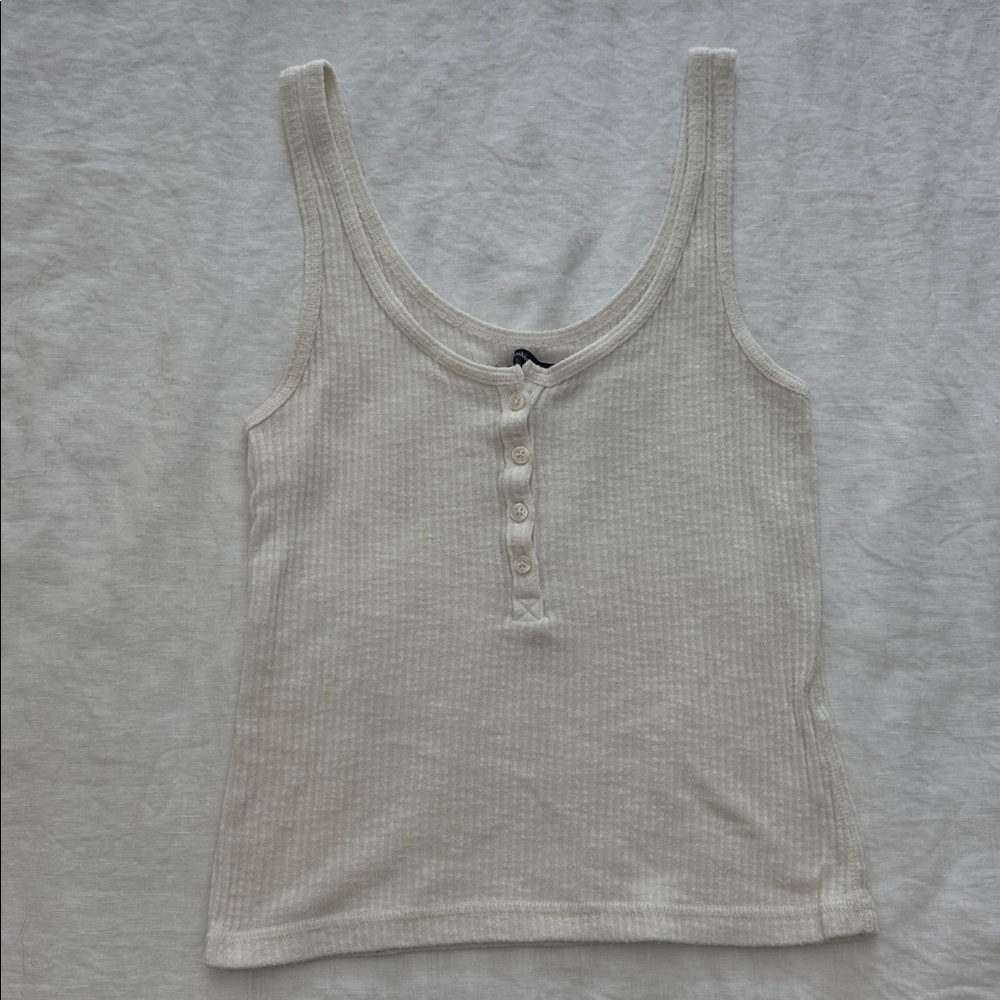Abercrombie Ribbed Knit Tank Top